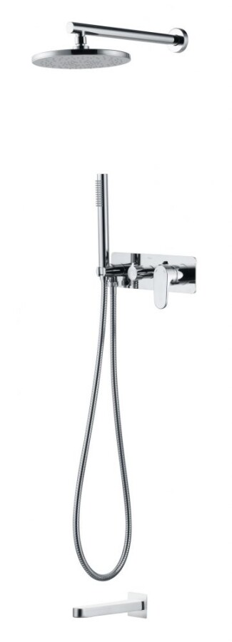 Душевая система Boheme Spectre Хром с изливом 454-2-CR