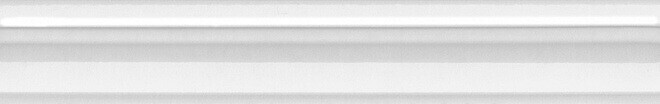 BLC017R Багет Марсо белый обрезной 30*5 керамический бордюр