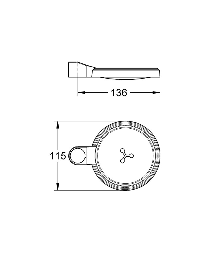 Grohe Relexa 27206000 мыльница