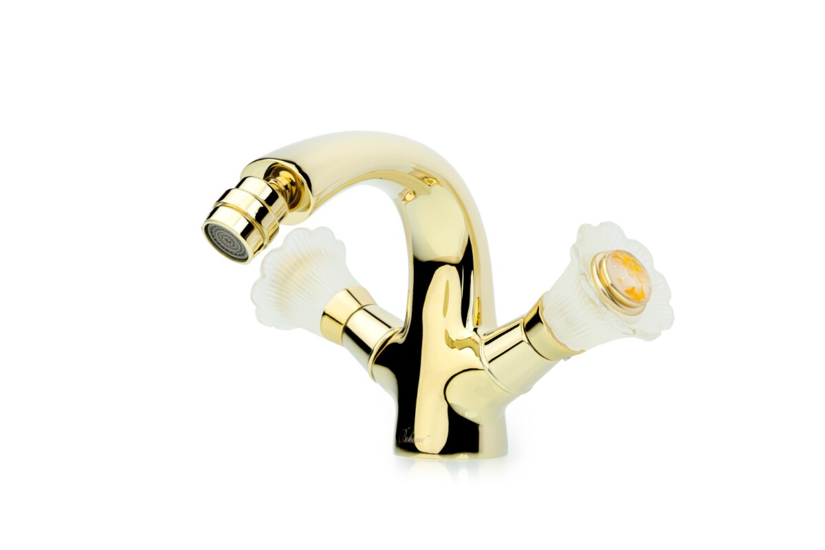 Смеситель для биде Boheme Camelia Золото 296-Camelia