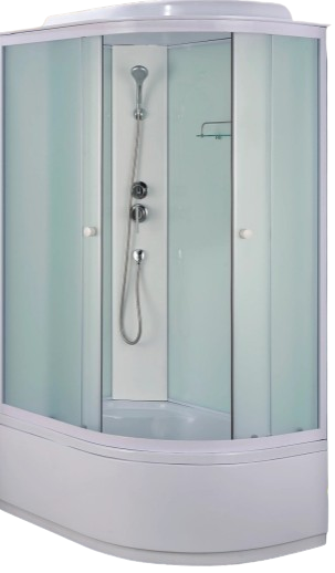 Душевая кабина Loranto 1200x800x2150 поддон 40 см Левая CS-886EDTM/W-120