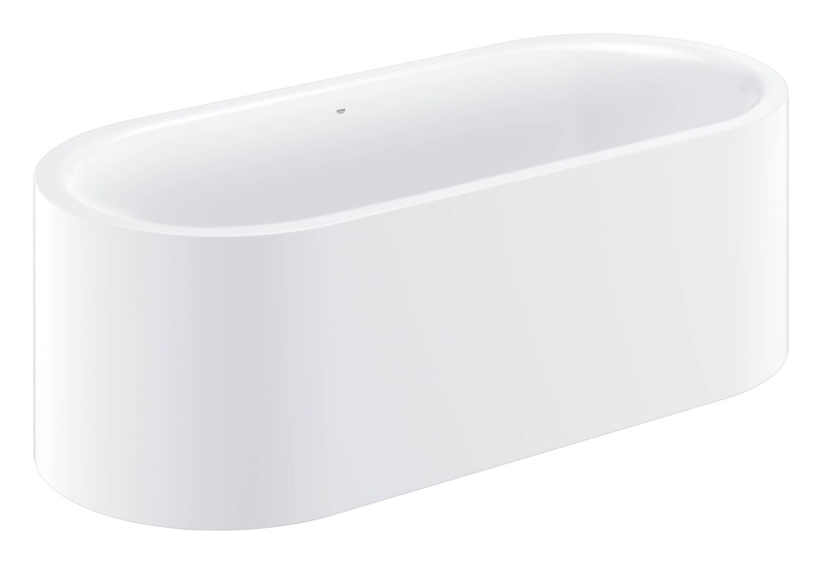 Grohe Essence 39612000 180 80 см ванна стальная овальная с противоскользящим покрытием