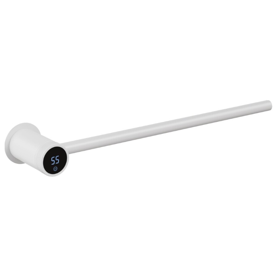 Полотенцесушитель электрический базовый элемент Boheme Stick Shine Matt White 727-MW
