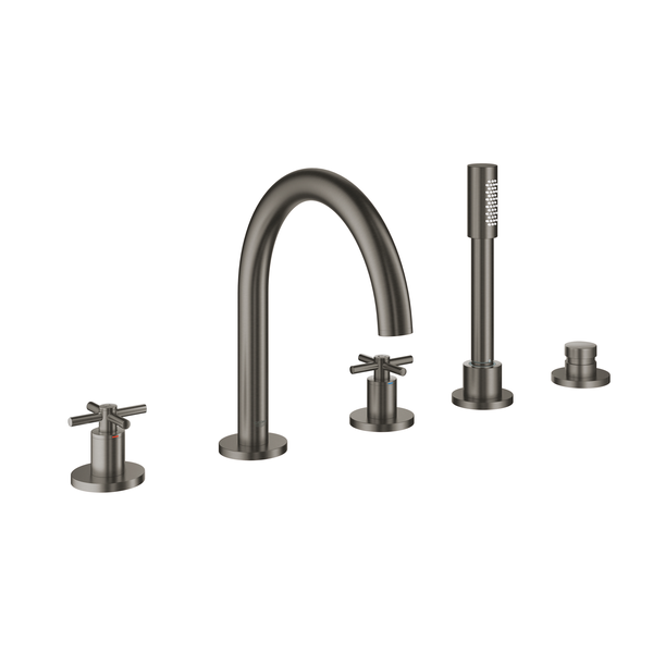 Grohe Atrio New 19923AL3 смеситель на борт ванны графит