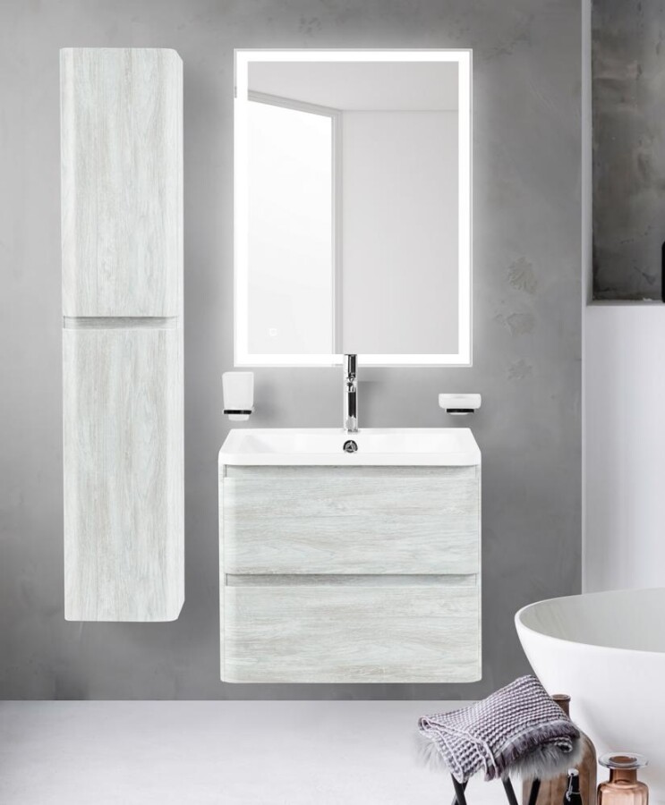 BelBagno ALBANO-700-2C-SO-RVB Тумба подвесная с раковиной