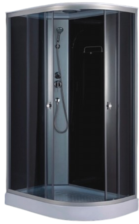 Душевая кабина Loranto 1200x800x2150 поддон 14 см Левая CS-876EATM/B-120