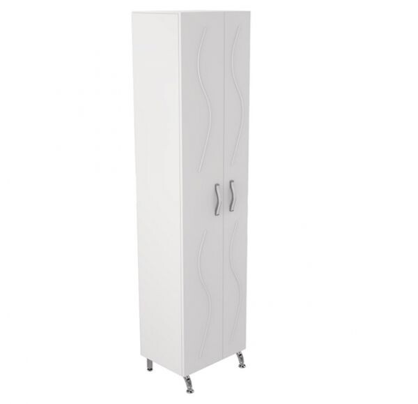 Mirsant Сандра 50 УТ000043330 Шкаф-пенал напольный, белый