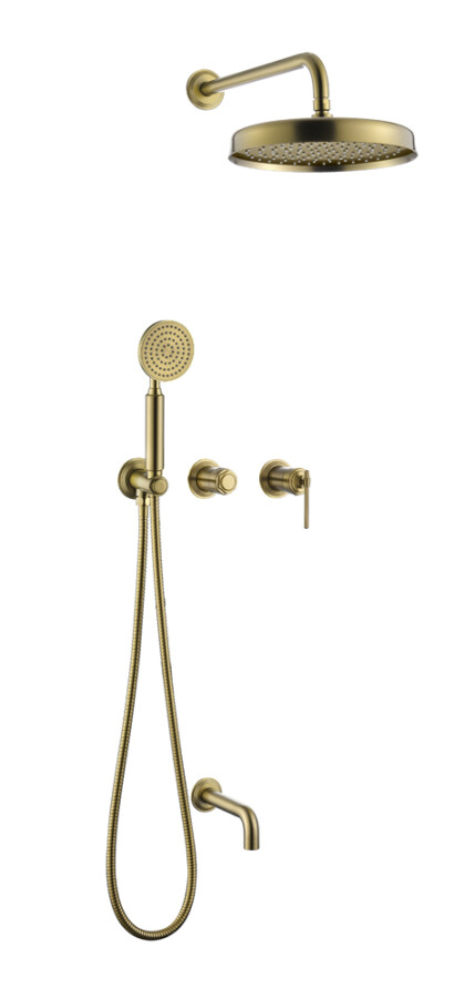 Душевая система Boheme Eterna Matt Gold 174-2-MG