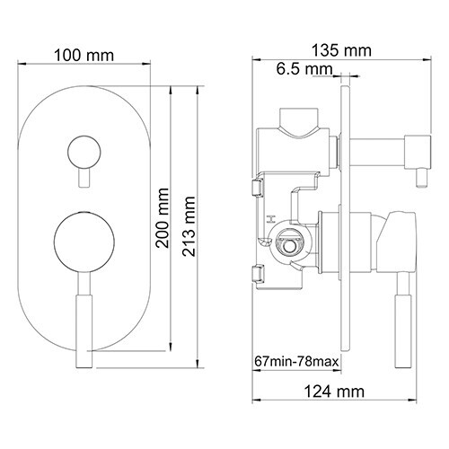 WasserKRAFT Main 4141 смеситель для ванны хром