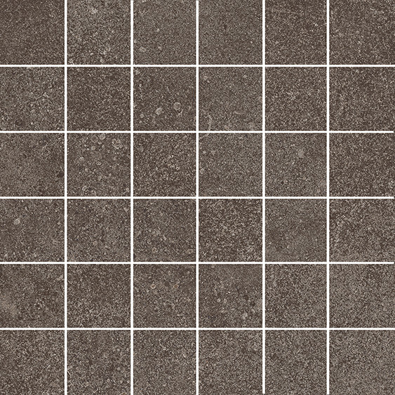 Керамическая плитка Декор мозаичный Kerama Marazzi Прованс Руссильон Коричневый тёмный матовый обрезной 30x30x0,9 KMD2MSA020BR