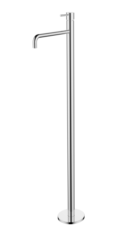 Смеситель для раковины напольный Boheme Uno Хром 107-CR