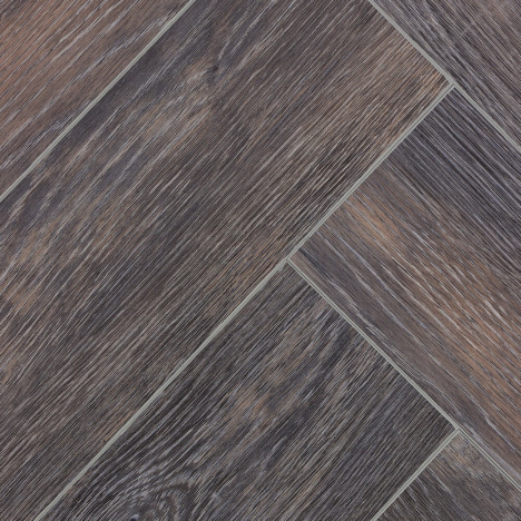 Водостойкий SPC ламинат CronaFloor Herringbone 4V Дуб Бордо H006 640*128*4.5 мм