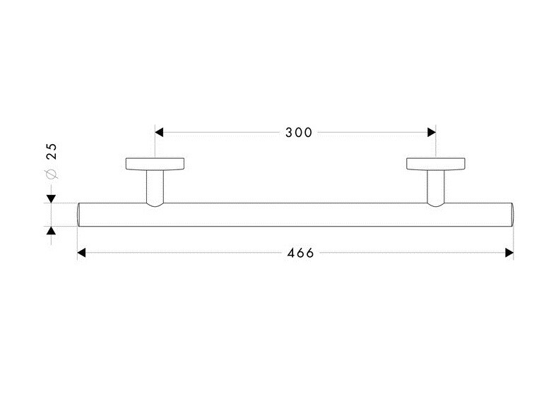 Поручень Hansgrohe Logis 40513000