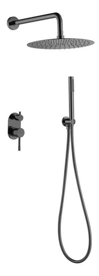 Душевая система Boheme Uno Shine Gun Metall 464-SGM