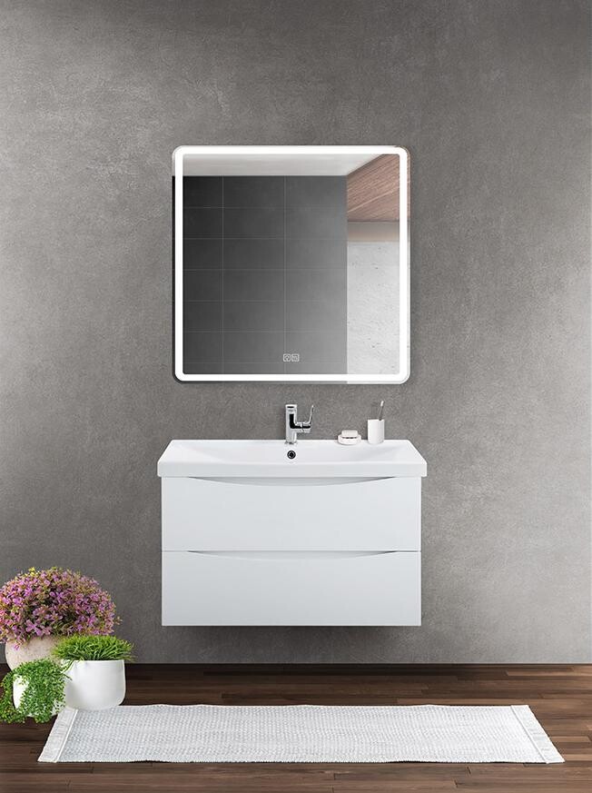 BelBagno MARINO-CER-900-2C-SO-BL-P Тумба подвесная с раковиной