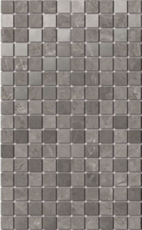 Kerama Marazzi Гран Пале MM6361 серый мозаичный декор 25x40 см