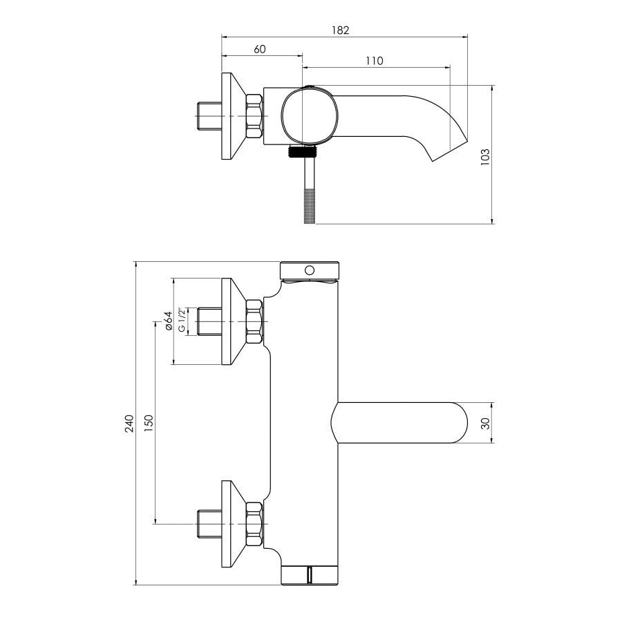 Imprese Brenta ZMK081906040 смеситель для ванны никель