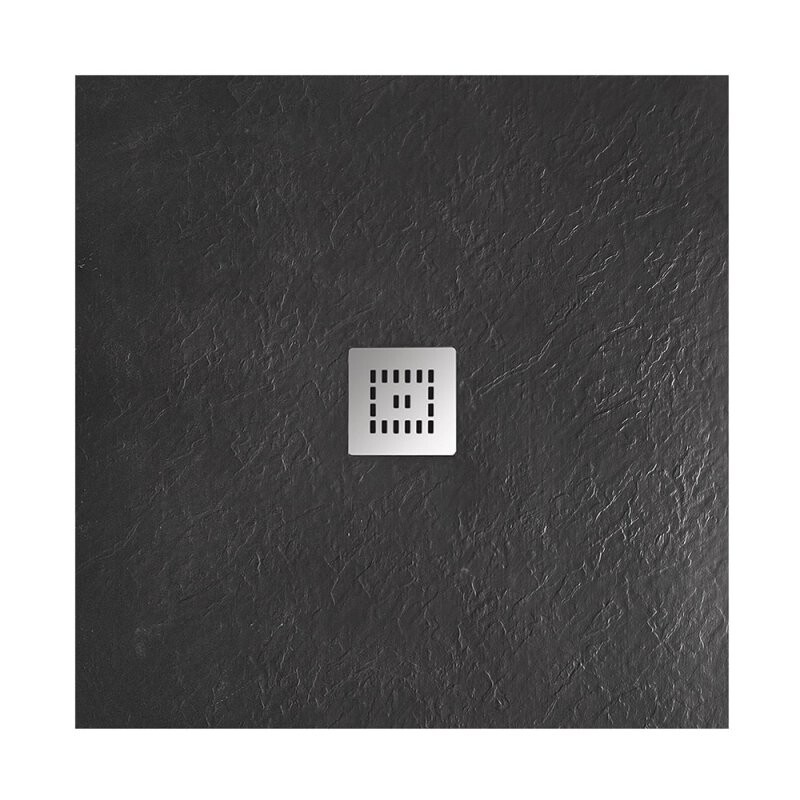 Поддон из искусственного мрамора Belbagno TRAY-MR-UNO-A-90-35-NERO-CR