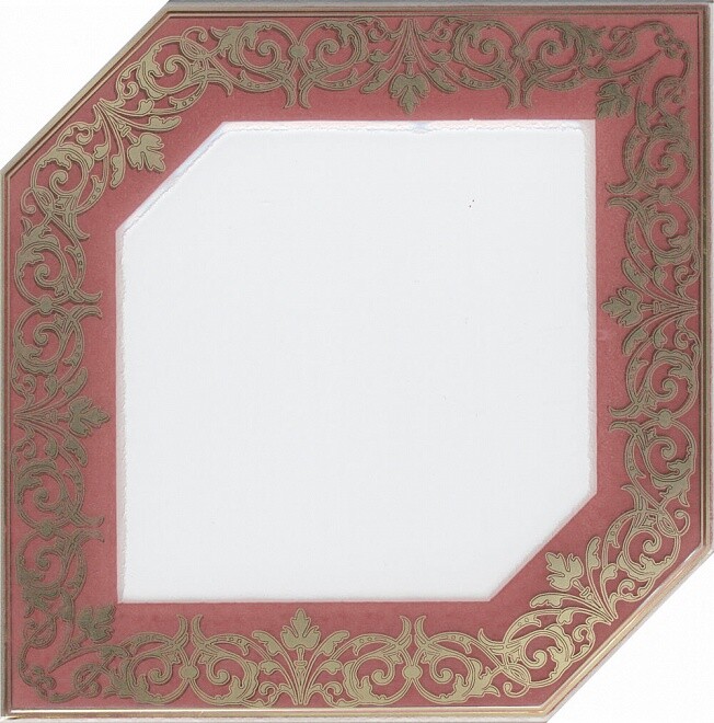 HGD/B250/18000 Клемансо розовый 15*15 керамический декор