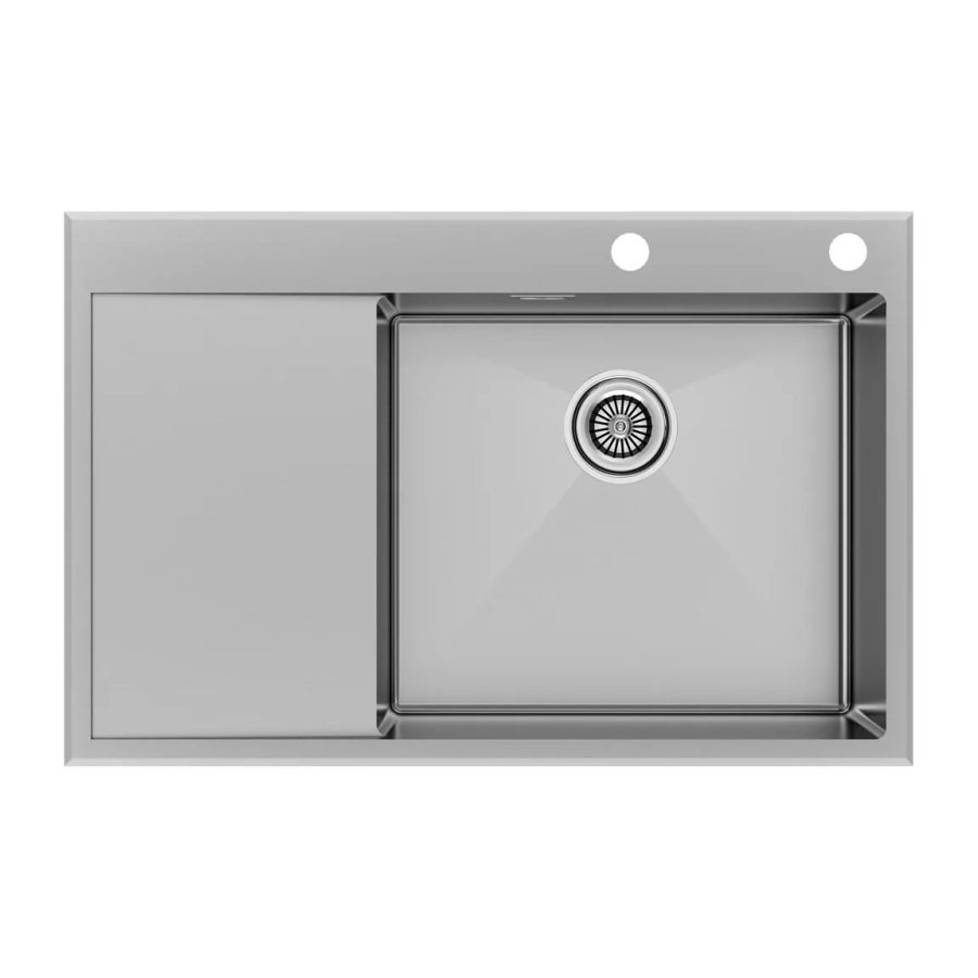 Кухонная мойка KRONER-EDGE 78F PM777851-BSR