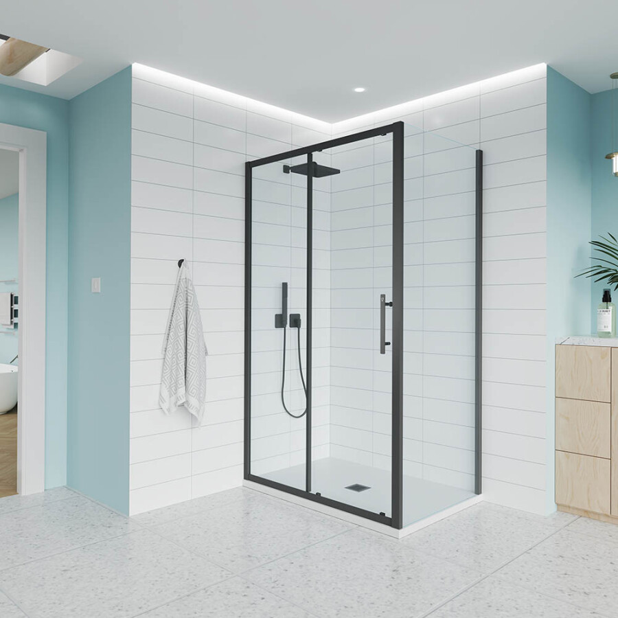 Душевой угол Veconi Evo 100SP B E1-SP-B-120120-01-C9