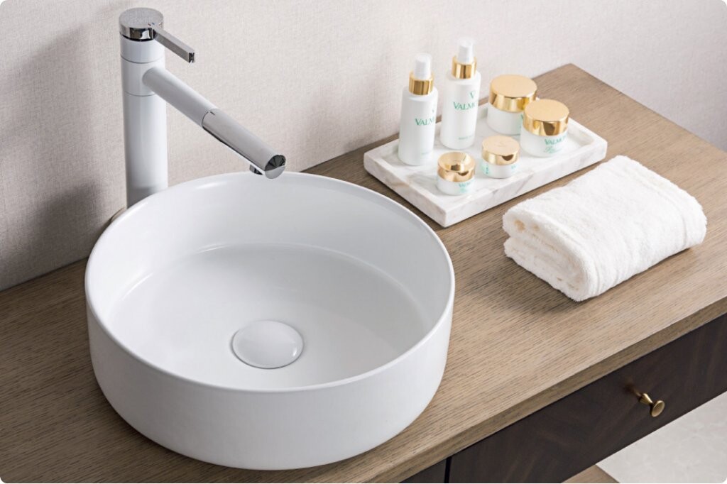 BelBagno BB1357 раковина накладная 36 см белая