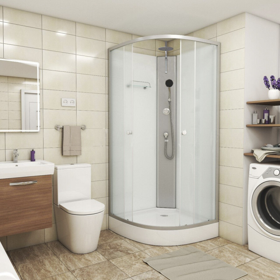 Niagara Promo Душевая кабина 90x90 Тропик P90/13/MT/BKT