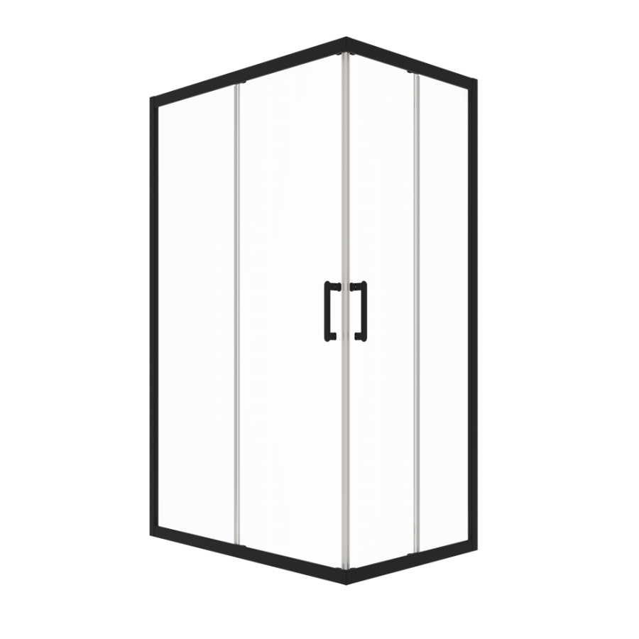 Душевая Ширма Triton pro Фикс-Блэк 120х90 Щ0000075495