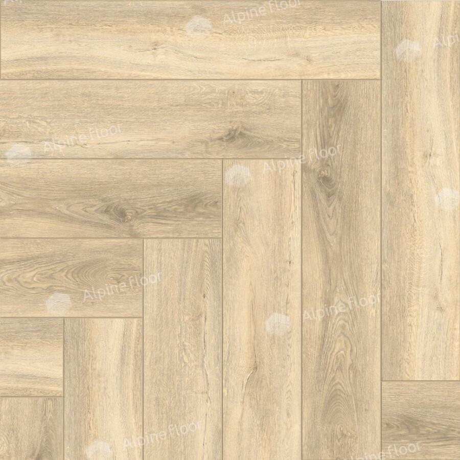 Alpine Floor Parquet Light SPC ламинат Дуб Ригель ECO 13-24AB-R 600 х 125 х 4мм