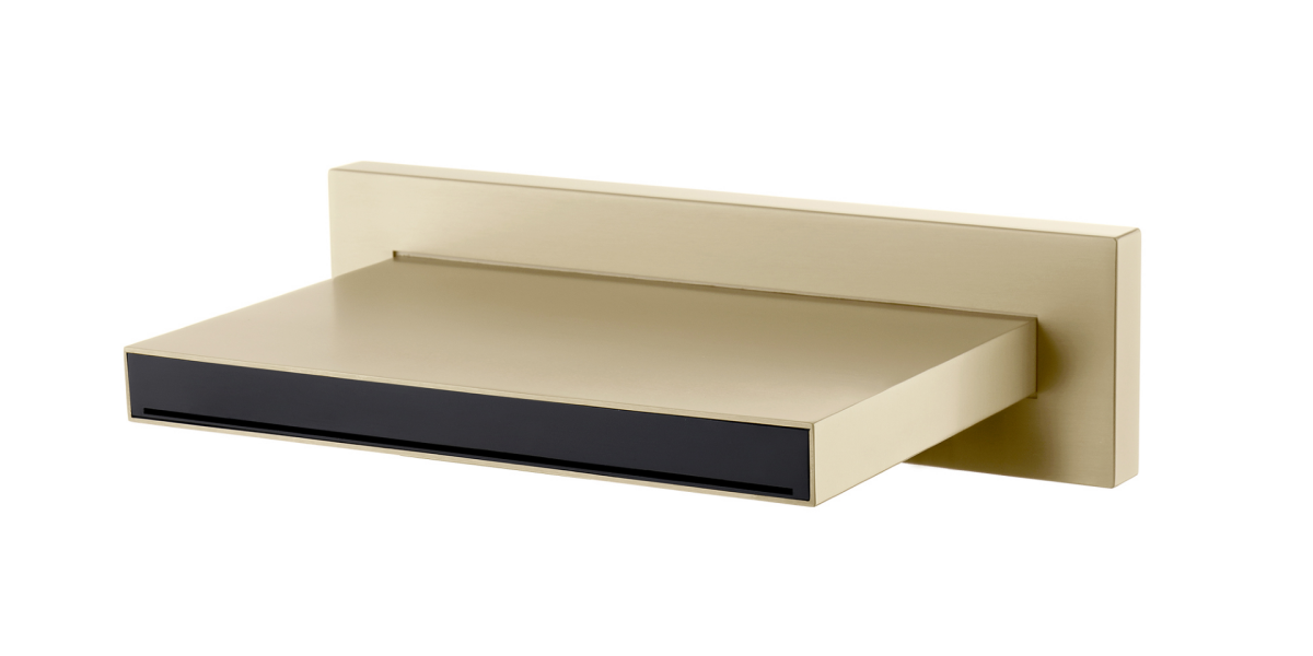 Излив для ванны каскадный Boheme Zodiac Gold 625/2-G