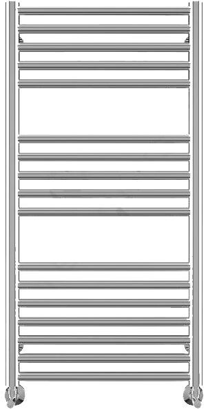 Terminus Альба П17 полотенцесушитель водяной 500*1045