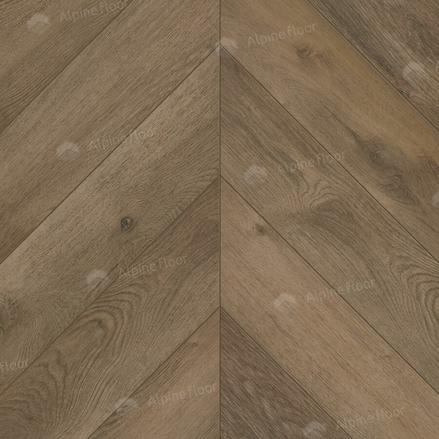 Alpine Floor Chevron LVT Кварцвиниловая плитка Дуб Насыщенный ECO 20-4A 555х127х2.5 mm