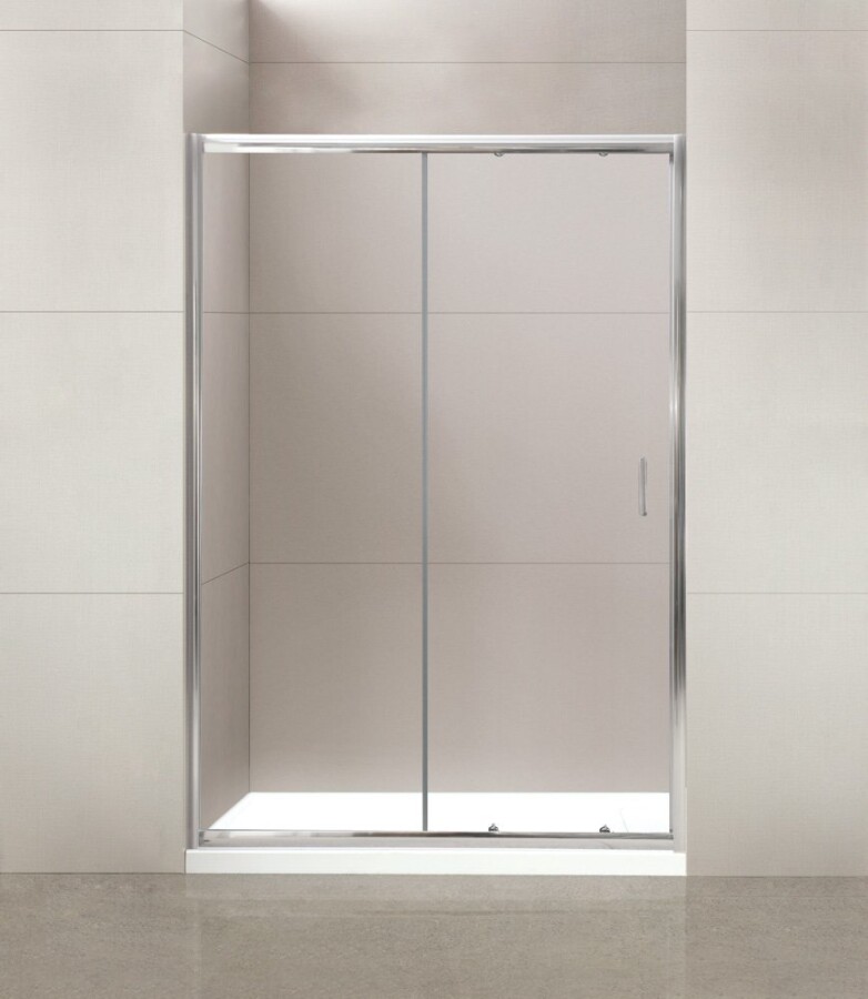 BelBagno Uno душевая дверь 110 см, рифленое стекло UNO-195-BF-1-110-P-Cr