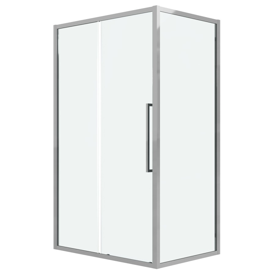 Душевое ограждение Grossman Cosmo 100.K33.02.100.10.00-200.K33.02.100.10.00 (100х100х195) раздвижная,хром,стекло прозрачное,2 места 120.K33.02.1010.10.00