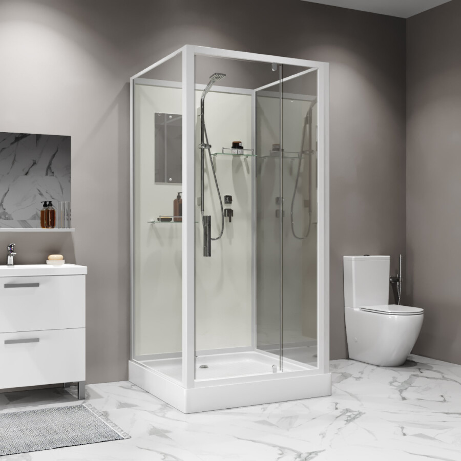 Niagara Standart Душевая кабина 100x100 Без крыши ST100/15Q/BK