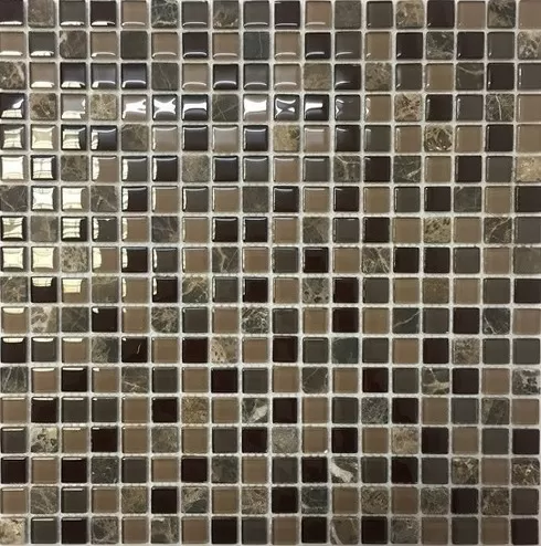 NS Mosaic Exclusive мозаика стекло, камень 30,5х30,5 см S-855