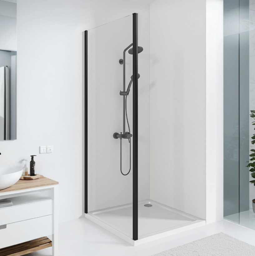 BAS Cube SP-100-C-B Боковая панель 1000х1900 Черный КУ00025