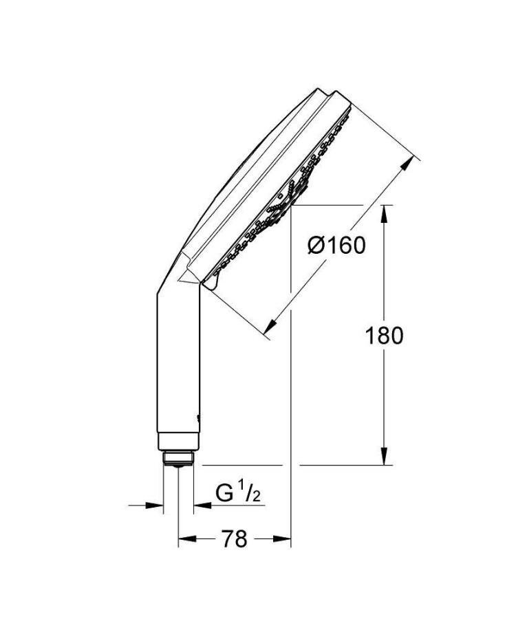 Grohe Rainshower Cosmopolitan 28756000 ручной душ