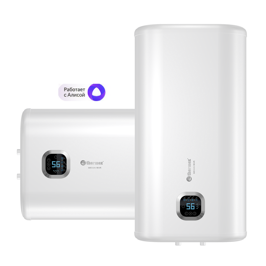 Водонагреватель аккумуляционный электрический бытовой Thermex Decido 80 Wi-Fi 111 427