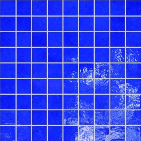 Tubadzin Majolika Mosaic 30x30 мозаика настенная темно-синяя