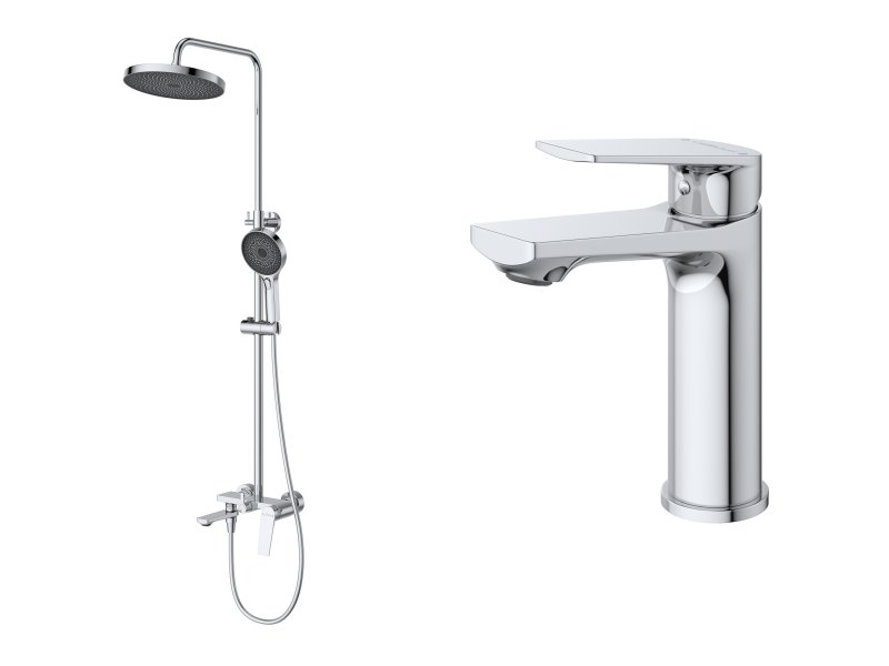 Cezares Comfort комплект смесителей для ванной комнаты COMFORT-CVD/LS-01