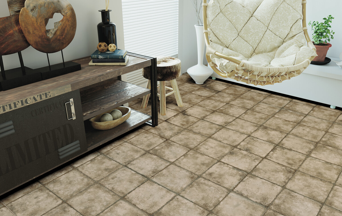 NewTrend Ringwood Tik Brown керамогранит 410*410 GP6RIT21