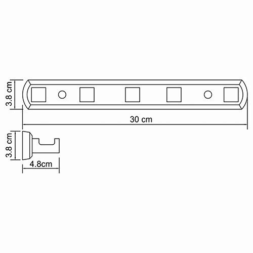 WasserKRAFT Lippe K-6575 Кронштейн настенный хром