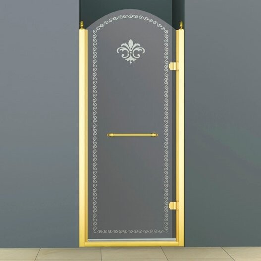 Cezares RETRO-A-B-1-90-CP-G-R душевые двери 90*216