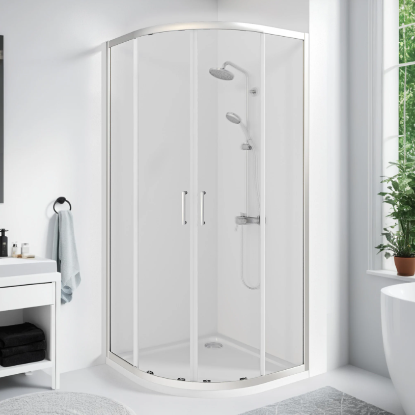 BAS Cube R-100-C-CH душевое ограждение 1000х1000х1900 Хром КУ00003