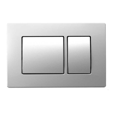 Azario кнопка смыва двойная хром матовый AZ-8200-0030