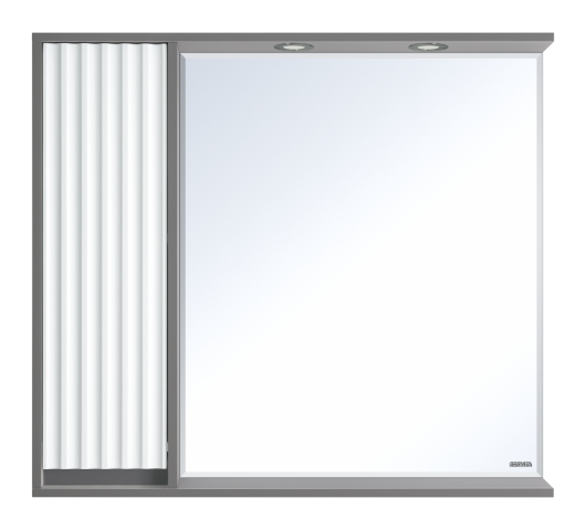 Misty Balaton зеркальный шкаф 90 см левый BAL-04090-01-01Л