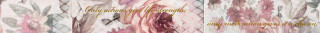 Нефрит Флориал 5х50см бордюр настенный розовый