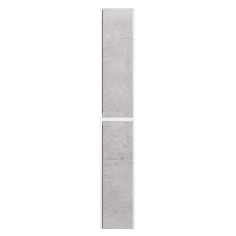 Dreja пенал Slim 30 см универсальный подвесной/напольный дуб бетон/белый 99.0505