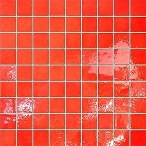 Tubadzin Majolika Mosaic 30x30 мозаика настенная красная